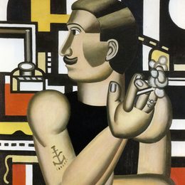 《机械师》费尔南德·莱热(Fernand Leger)高清作品欣赏