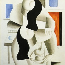 《早餐》费尔南德·莱热(Fernand Leger)高清作品欣赏