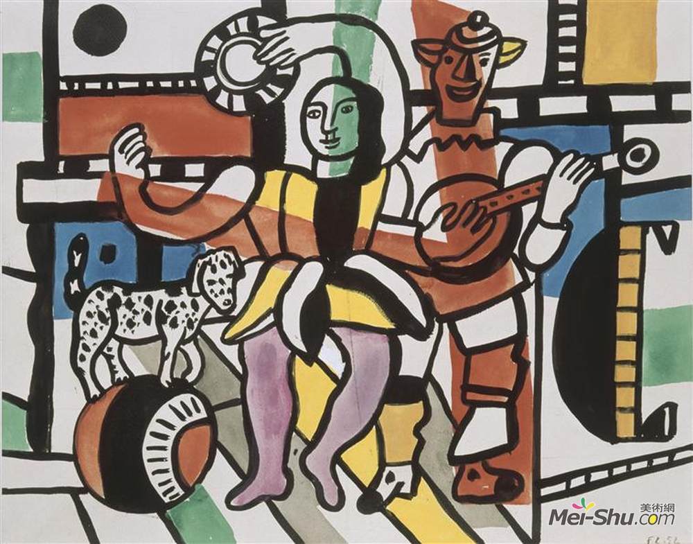 萊熱(fernand leger)高清作品欣賞更多法國藝術家更多立體主義藝術家