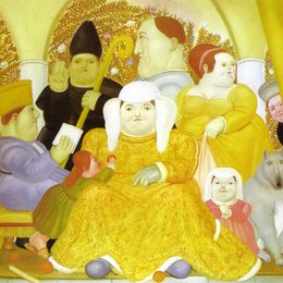 《曼特纳之后》费尔南多·博特罗(Fernando Botero)高清作品欣赏