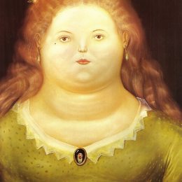 《德尔菲娜》费尔南多·博特罗(Fernando Botero)高清作品欣赏