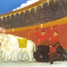 《阻力》费尔南多·博特罗(Fernando Botero)高清作品欣赏