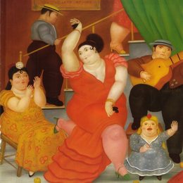 《弗拉门戈》费尔南多·博特罗(Fernando Botero)高清作品欣赏