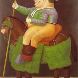 《皮卡多》费尔南多·博特罗(Fernando Botero)高清作品欣赏