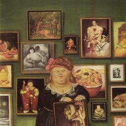 《收集器》费尔南多·博特罗(Fernando Botero)高清作品欣赏