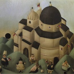 《海岸盛宴》费尔南多·博特罗(Fernando Botero)高清作品欣赏