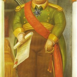 《“宫（2）》费尔南多·博特罗(Fernando Botero)高清作品欣赏