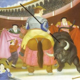 《皮卡》费尔南多·博特罗(Fernando Botero)高清作品欣赏