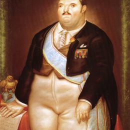 《总统》费尔南多·博特罗(Fernando Botero)高清作品欣赏