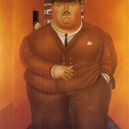 《街道》费尔南多·博特罗(Fernando Botero)高清作品欣赏