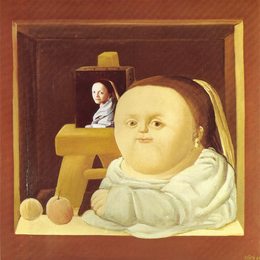 《维梅尔研究》费尔南多·博特罗(Fernando Botero)高清作品欣赏