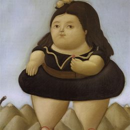 《火山之旅》费尔南多·博特罗(Fernando Botero)高清作品欣赏