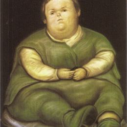 费尔南多·博特罗(Fernando Botero)高清作品:Vallecas the Child (after Velasquez)