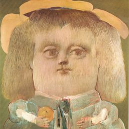 《年轻女孩》费尔南多·博特罗(Fernando Botero)高清作品欣赏