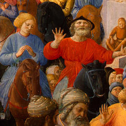《魔术的崇拜》弗拉·菲利普·利比(Filippo Lippi)高清作品欣赏