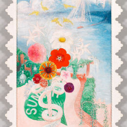 《太阳》弗洛琳·史提海莫(Florine Stettheimer)高清作品欣赏