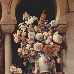 《花瓶在后宫的窗口上》弗朗切斯科·海兹(Francesco Hayez)高清作品欣赏