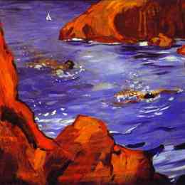 《小溪》弗朗西斯·毕卡比亚(Francis Picabia)高清作品欣赏
