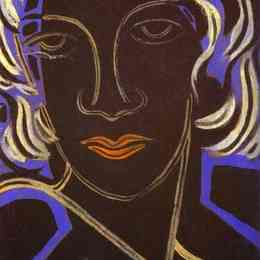 《女人的脸》弗朗西斯·毕卡比亚(Francis Picabia)高清作品欣赏