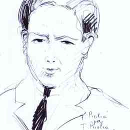 《自画像》弗朗西斯·毕卡比亚(Francis Picabia)高清作品欣赏