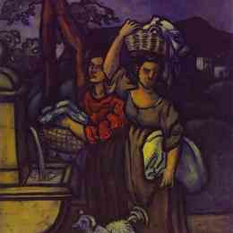 《洗衣店》弗朗西斯·毕卡比亚(Francis Picabia)高清作品欣赏