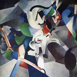 弗朗西斯·毕卡比亚(Francis Picabia)高清作品:Udnie, Young American Girl