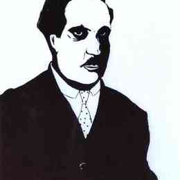 《纪尧姆阿波利奈尔在1913年》弗朗西斯·毕卡比亚(Francis Picabia)高清作品欣赏