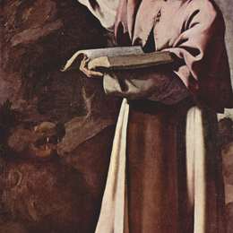 《圣杰罗姆》弗朗西斯柯·德·苏巴朗(Francisco de Zurbaran)高清作品欣赏
