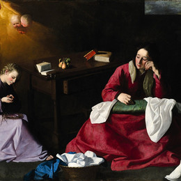 《拿撒勒之家》弗朗西斯柯·德·苏巴朗(Francisco de Zurbaran)高清作品欣赏