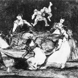 《女性愚蠢》弗朗西斯科·戈雅(Francisco Goya)高清作品欣赏