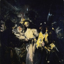 《耶稣基督被捕》弗朗西斯科·戈雅(Francisco Goya)高清作品欣赏