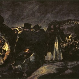 《圣伊西德罗朝圣》弗朗西斯科·戈雅(Francisco Goya)高清作品欣赏