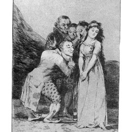 《多么伟大的牺牲啊！》弗朗西斯科·戈雅(Francisco Goya)高清作品欣赏