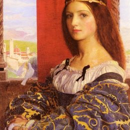 《莫莉，诺娜的公爵夫人》弗兰克·卡多根·考伯(Frank Cadogan Cowper)高清作品欣赏