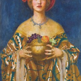 《金碗》弗兰克·卡多根·考伯(Frank Cadogan Cowper)高清作品欣赏