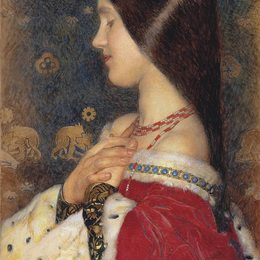 《格雷塞尔达病患》弗兰克·卡多根·考伯(Frank Cadogan Cowper)高清作品欣赏