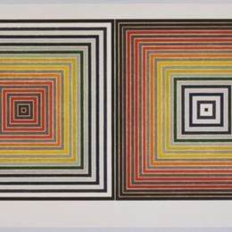 《双灰色争夺》弗兰克·斯特拉(Frank Stella)高清作品欣赏