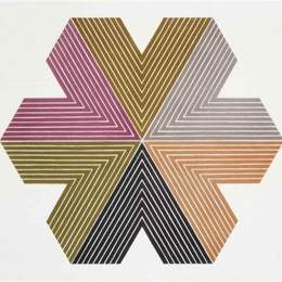 《波斯之星》弗兰克·斯特拉(Frank Stella)高清作品欣赏