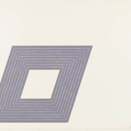 《Carl Andre（来自紫色系列）》弗兰克·斯特拉(Frank Stella)高清作品欣赏