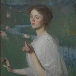 《春天》弗兰克 W · 本森(Frank W. Benson)高清作品欣赏
