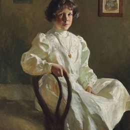 《苏画像》弗兰克 W · 本森(Frank W. Benson)高清作品欣赏