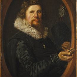 《男人肖像》弗朗斯·哈尔斯(Frans Hals)高清作品欣赏