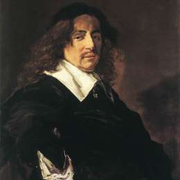 《男人肖像》弗朗斯·哈尔斯(Frans Hals)高清作品欣赏