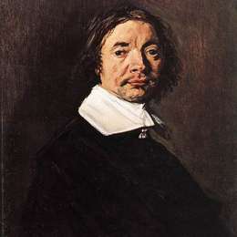 《男人肖像》弗朗斯·哈尔斯(Frans Hals)高清作品欣赏