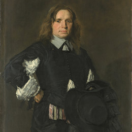 《男人肖像》弗朗斯·哈尔斯(Frans Hals)高清作品欣赏