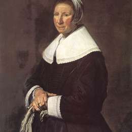 《女性肖像》弗朗斯·哈尔斯(Frans Hals)高清作品欣赏