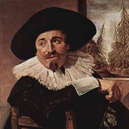 弗朗斯·哈尔斯(Frans Hals)高清作品:Portrait of Isaak Abrahamsz Massa