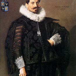 弗朗斯·哈尔斯(Frans Hals)高清作品:Portrait of Jacob Pietersz Olycan