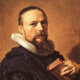 弗朗斯·哈尔斯(Frans Hals)高清作品:Portrait of Samuel Ampzing