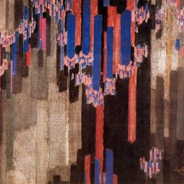 《垂直垂线》弗朗齐歇克·库普卡(Frantisek Kupka)高清作品欣赏